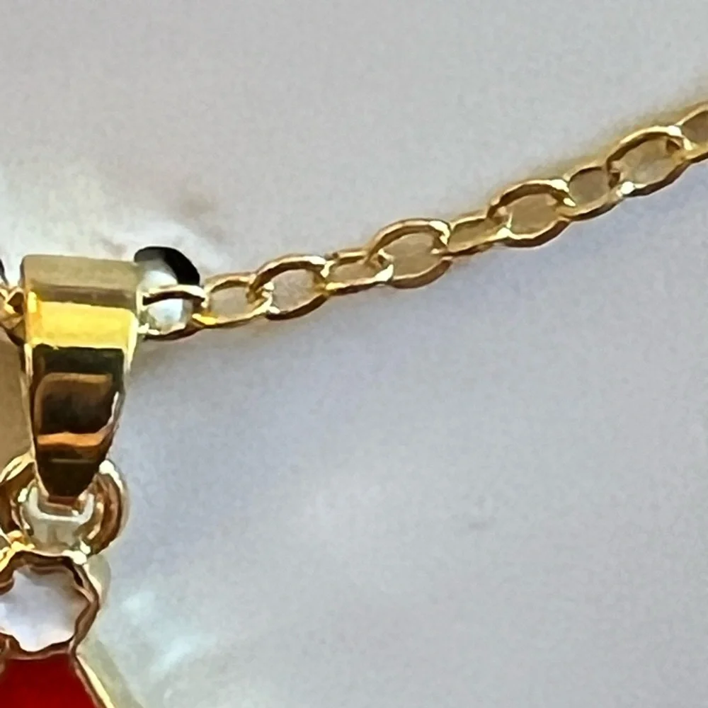 Hello Kitty Festive Gold Necklace
